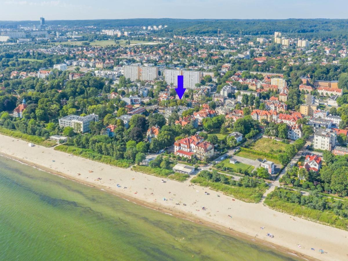 Apartamento Sopot Grunwaldzka - Parkowa Blisko Plazy Exterior foto