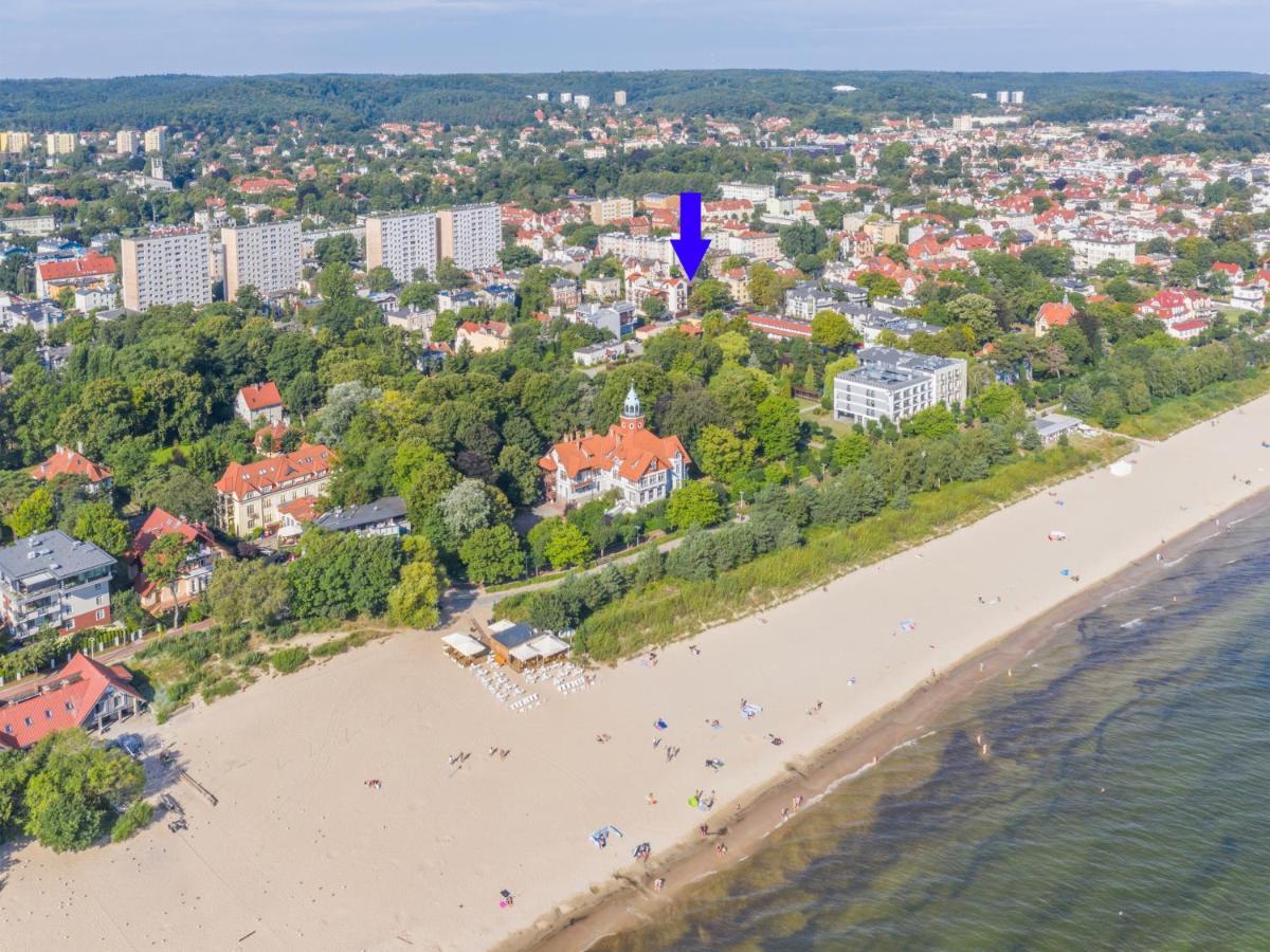 Apartamento Sopot Grunwaldzka - Parkowa Blisko Plazy Exterior foto